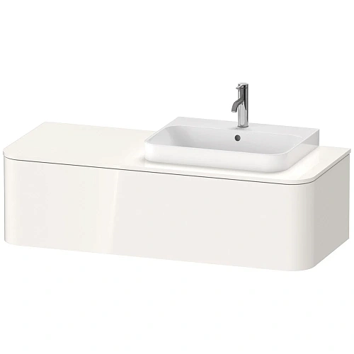 Тумба под раковину Duravit Happy D.2 Plus HP4942R2222 подвесная 130 см белая Тумба под раковину Duravit Happy D.2 Plus HP4942R2222 подвесная 130 см белая