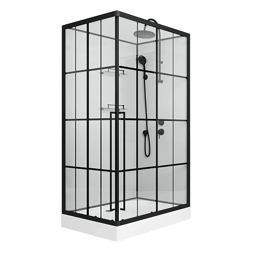 Душевая кабина Niagara Standart ST120/80/15QR/KL/BKT (1200х800х2250) Душевая кабина Niagara Standart ST120/80/15QR/KL/BKT (1200х800х2250)