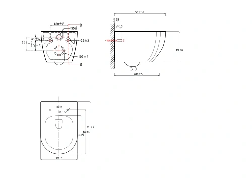 Унитаз подвесной Aquatek ЕВРОПА AQ1190T-00 с сиденьем микролифт, белый Унитаз подвесной Aquatek ЕВРОПА AQ1190T-00 с сиденьем микролифт, белый