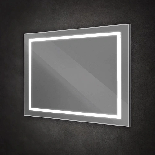 Зеркало BelBagno SPC-KRAFT-1000-800-SENS-AL 1000x800x32 мм с подсветкой и сенсорным выключателем Зеркало BelBagno SPC-KRAFT-1000-800-SENS-AL 1000x800x32 мм с подсветкой и сенсорным выключателем