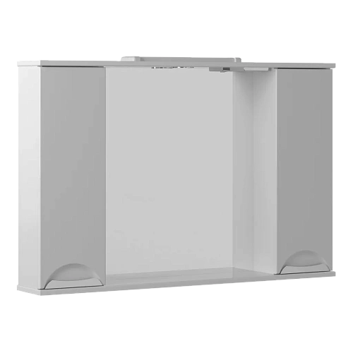 Зеркальный шкаф BRIZ Бриз 22-105 362 02-22105-00 00 БЕЛ белый Зеркальный шкаф BRIZ Бриз 22-105 362 02-22105-00 00 БЕЛ белый