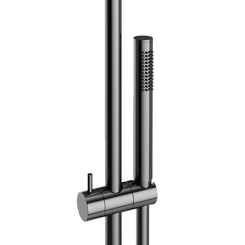 Душевая штанга SANCOS SC9035GG из латуни, вороненая сталь Душевая штанга SANCOS SC9035GG из латуни, вороненая сталь