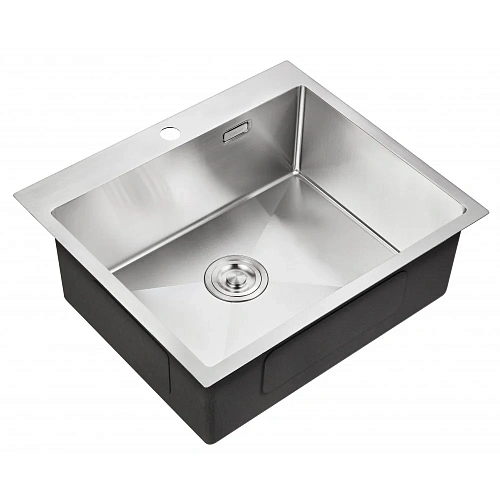 Кухонная мойка Milacio Denia 59 Steel (MC.77490) сталь нержавеющая Кухонная мойка Milacio Denia 59 Steel (MC.77490) сталь нержавеющая