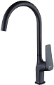 Смеситель для кухни Lemark Bronx LM3705BL, черный Смеситель для кухни Lemark Bronx LM3705BL, черный
