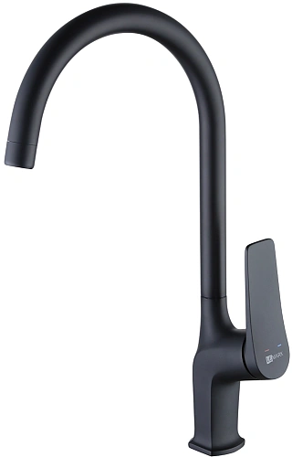 Смеситель для кухни Lemark Bronx LM3705BL, черный Смеситель для кухни Lemark Bronx LM3705BL, черный
