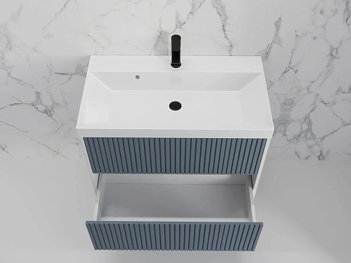 Тумба под раковину Style Line Стокгольм 80, Classic 80 графит софт, PUSH подвесная ЛС-00002314 Тумба под раковину Style Line Стокгольм 80, Classic 80 графит софт, PUSH подвесная ЛС-00002314