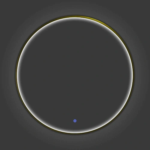 Зеркало Comforty Вега-75 00-00020725 LED IC-подсветка, теплый свет, сенсор, золотой матовый Зеркало Comforty Вега-75 00-00020725 LED IC-подсветка, теплый свет, сенсор, золотой матовый