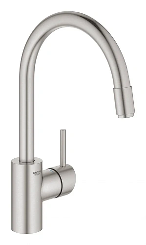 Смеситель для кухни GROHE Concetto New с выдвижным изливом, суперсталь (32663DC3) Смеситель для кухни GROHE Concetto New с выдвижным изливом, суперсталь (32663DC3)