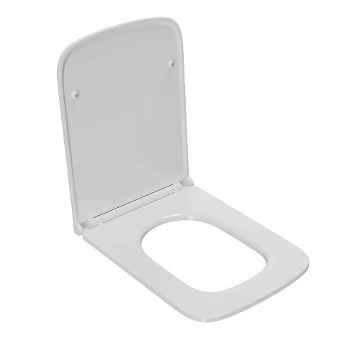 Крышка-сиденье Point Ника PN46082, дюропласт, микролифт для унитаза, белая Крышка-сиденье Point Ника PN46082, дюропласт, микролифт для унитаза, белая