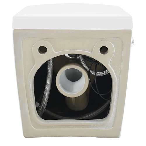 Комплект унитаза ABBER Bequem AC1108P белый с импульсным смывом с инсталляцией AC0101P Комплект унитаза ABBER Bequem AC1108P белый с импульсным смывом с инсталляцией AC0101P