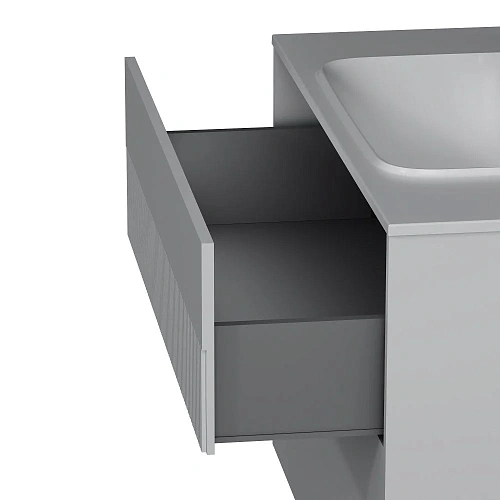 Тумба под раковину AM.PM Func M8FFUX1002WM push-to-open, 100 см, белый матовый Тумба под раковину AM.PM Func M8FFUX1002WM push-to-open, 100 см, белый матовый