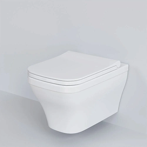 Крышка-сиденье Ambassador Benefit 202T20001S (тонкое) белое Крышка-сиденье Ambassador Benefit 202T20001S (тонкое) белое