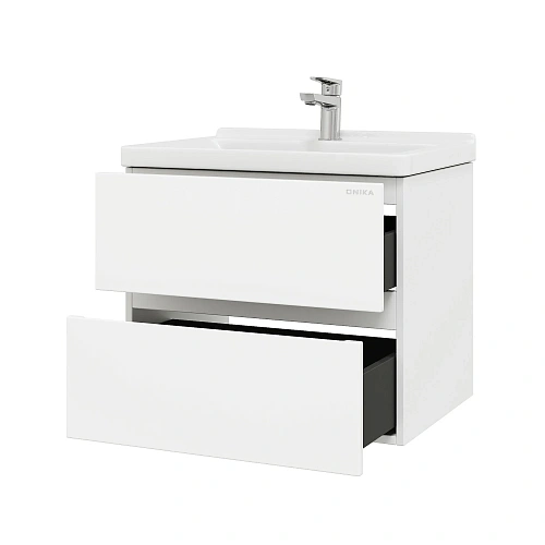Тумба под раковину Onika Эвада 70 см 107061 подвесная, белая (для Миранда 70) Тумба под раковину Onika Эвада 70 см 107061 подвесная, белая (для Миранда 70)