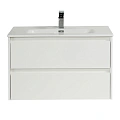 Тумба под раковину BelBagno KRAFT-800-2C-SO-BO Bianco Opaco подвесная 800x460 Тумба под раковину BelBagno KRAFT-800-2C-SO-BO Bianco Opaco подвесная 800x460