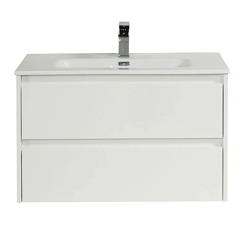 Тумба под раковину BelBagno KRAFT-800-2C-SO-BO Bianco Opaco подвесная 800x460 Тумба под раковину BelBagno KRAFT-800-2C-SO-BO Bianco Opaco подвесная 800x460