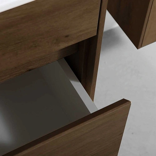 Тумба под раковину Vincea Chiara 800 подвесная, 1 выкатной ящик soft-close, T.Oak VMC-2C800TO Тумба под раковину Vincea Chiara 800 подвесная, 1 выкатной ящик soft-close, T.Oak VMC-2C800TO