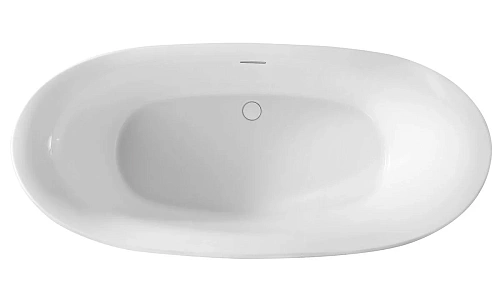 Ванна отдельностоящая ABBER AB9236 170x80 универсальная, белая акриловая Ванна отдельностоящая ABBER AB9236 170x80 универсальная, белая акриловая