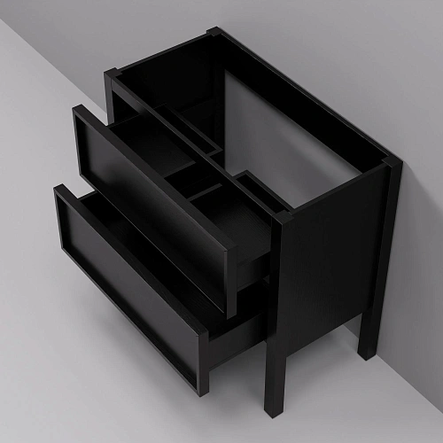 Тумба под раковину ArtDecco Elisa 90 AES09F78S000 напольная черный дуб Тумба под раковину ArtDecco Elisa 90 AES09F78S000 напольная черный дуб