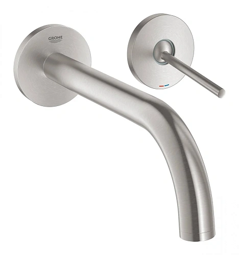 Смеситель для раковины GROHE Atrio New Joy, настенный монтаж (19918DC3) на 2 отверстия Смеситель для раковины GROHE Atrio New Joy, настенный монтаж (19918DC3) на 2 отверстия