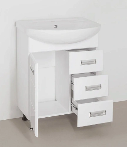 Тумба под раковину Style Line Ирис 65 (3 ящ.) ЛС-00000016 Тумба под раковину Style Line Ирис 65 (3 ящ.) ЛС-00000016