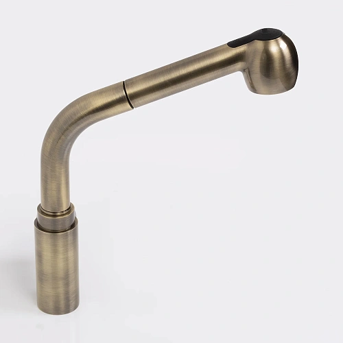 Смеситель для кухни WasserKRAFT A8237 с выдвижной лейкой светлая бронза Смеситель для кухни WasserKRAFT A8237 с выдвижной лейкой светлая бронза