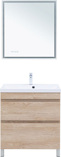 Тумба под раковину Aquanet Нота New 75 00344143 дуб светлый Тумба под раковину Aquanet Нота New 75 00344143 дуб светлый