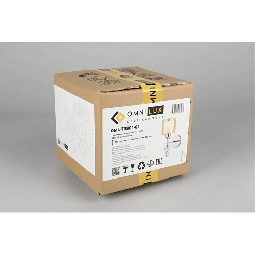 Светильник настенный (Бра) Omnilux Aprica OML-70801-01 Светильник настенный (Бра) Omnilux Aprica OML-70801-01