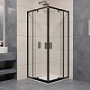 Душевой уголок RGW PA-038B 900x900 мм 350803899-14 черный Easy Clean