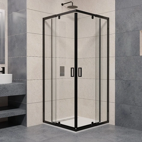 Душевой уголок RGW PA-038B 800x800 мм 350803888-14 черный Easy Clean Душевой уголок RGW PA-038B 800x800 мм 350803888-14 черный Easy Clean