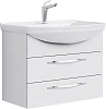Тумба под раковину AQWELLA Allegro 75см Agr.01.07/2 подвесная, белая