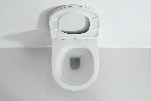 Унитаз подвесной Orange C01-100W безободковый, сиденье с микролифтом Унитаз подвесной Orange C01-100W безободковый, сиденье с микролифтом