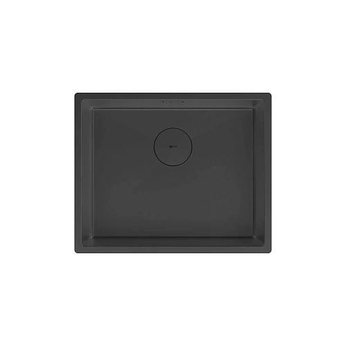 Кухонная мойка Lemark OLANGA 540 из нержавеющей стали, черный матовый 9932128 Кухонная мойка Lemark OLANGA 540 из нержавеющей стали, черный матовый 9932128