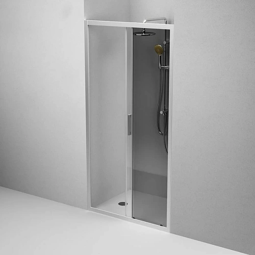 Душевая дверь AM.PM Gem W90G-100-1-195MG 100х195, стекло тонированное, профиль хром матовый Душевая дверь AM.PM Gem W90G-100-1-195MG 100х195, стекло тонированное, профиль хром матовый