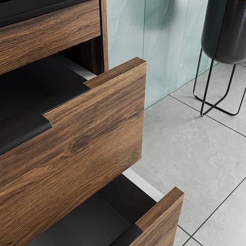 Тумба под раковину Vincea Chiara 2D 600 VMC-2C2600CO подвесная, C.Oak Тумба под раковину Vincea Chiara 2D 600 VMC-2C2600CO подвесная, C.Oak