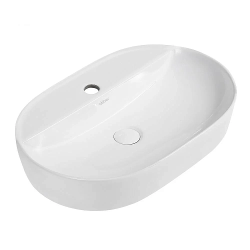 Раковина ABBER Bequem AC2113 накладная, белая Раковина ABBER Bequem AC2113 накладная, белая