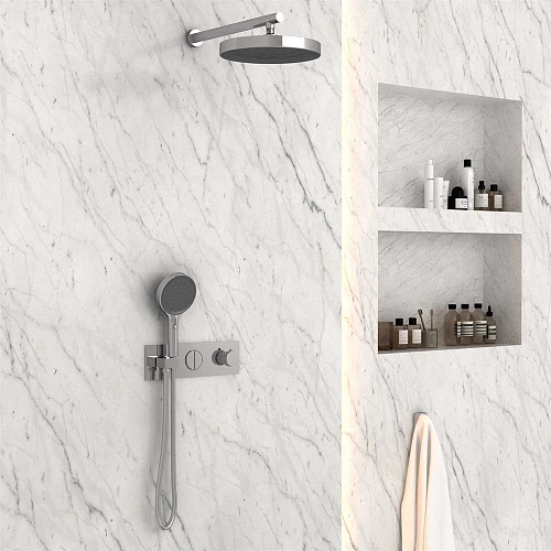 Душевая система Vincea Inspire VSFW-422TI2CH встраиваемая, хром Душевая система Vincea Inspire VSFW-422TI2CH встраиваемая, хром