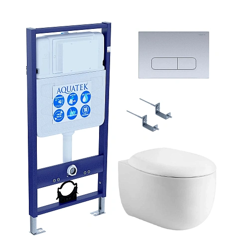 Комплект инсталляции Aquatek Standard INS-0000012 с крепежом KKI-0000002 клавишей смыва KDI-0000014 унитазом АЛЬТАИР AQ1980-00 с сиденьем микролифт SET Aquatek АЛЬТАИР cm-014 4в1 Комплект инсталляции Aquatek Standard INS-0000012 с крепежом KKI-0000002 клавишей смыва KDI-0000014 унитазом АЛЬТАИР AQ1980-00 с сиденьем микролифт SET Aquatek АЛЬТАИР cm-014 4в1