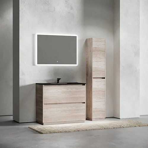 Тумба под раковину Sancos Libra Floor LB100FEG напольная, 990х450х840 дуб галифакс натуральный Тумба под раковину Sancos Libra Floor LB100FEG напольная, 990х450х840 дуб галифакс натуральный