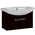 Тумба с раковиной Aquaton Ария 65 черный глянец 1A1340K0AA950 Тумба с раковиной Aquaton Ария 65 черный глянец 1A1340K0AA950