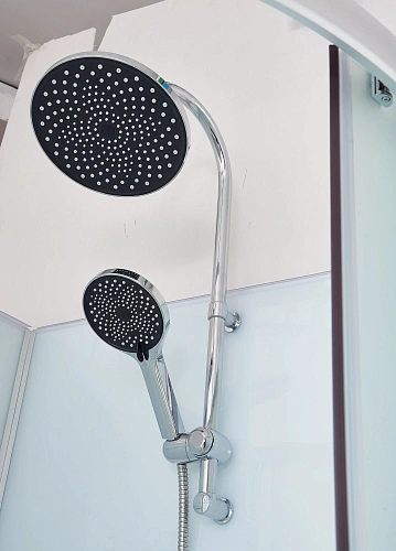 Душевая кабина Timo Imwei XH-90FS 90x90 стекло матовое, профиль хром Душевая кабина Timo Imwei XH-90FS 90x90 стекло матовое, профиль хром