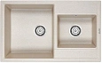 Кухонная мойка Paulmark TANDEM PM238250-BE бежевый 820х500 Кухонная мойка Paulmark TANDEM PM238250-BE бежевый 820х500