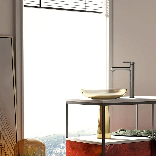 Смеситель для раковины Raglo R20.15.09, графит Смеситель для раковины Raglo R20.15.09, графит