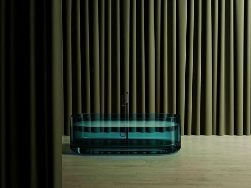 Ванна отдельностоящая ABBER AT9708Aquamarin 170x75 универсальная, бирюзовый полиэфирная смола Ванна отдельностоящая ABBER AT9708Aquamarin 170x75 универсальная, бирюзовый полиэфирная смола