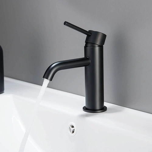 Смеситель для раковины Aquatek ЕВРОПА AQ1310MB Черный матовый Смеситель для раковины Aquatek ЕВРОПА AQ1310MB Черный матовый