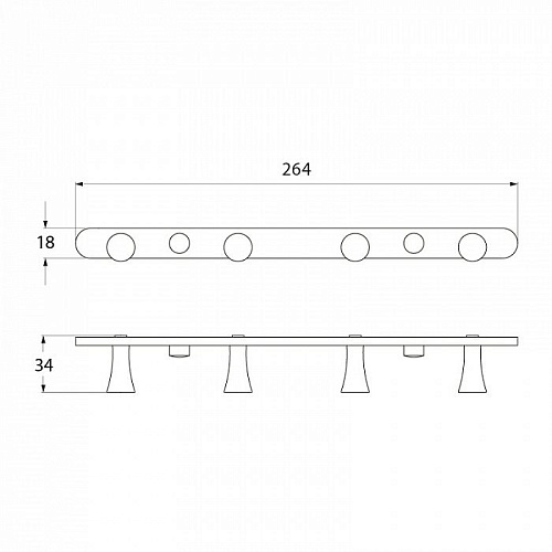 Крючок IDDIS Vico (VICSB40I41) Крючок IDDIS Vico (VICSB40I41)