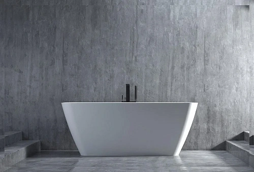 Ванна отдельностоящая Salini AGATHA 180x80 покраска по RAL полностью 100221MF из искусственого камня S-Stone Ванна отдельностоящая Salini AGATHA 180x80 покраска по RAL полностью 100221MF из искусственого камня S-Stone