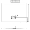 Душевой поддон Riho Basel 418 DC281700000000S 140x90 черный матовый Душевой поддон Riho Basel 418 DC281700000000S 140x90 черный матовый