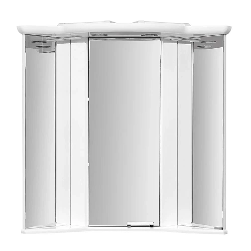 Зеркальный шкаф Aquaton Альтаир 62 белый 1A042702AR010 Зеркальный шкаф Aquaton Альтаир 62 белый 1A042702AR010