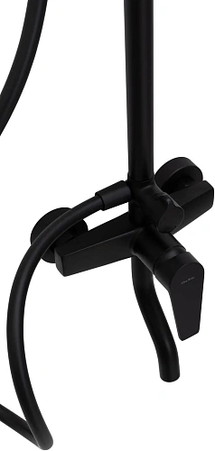 Душевая система Allen Brau Eclipse 5.E1007-31 черный матовый Душевая система Allen Brau Eclipse 5.E1007-31 черный матовый
