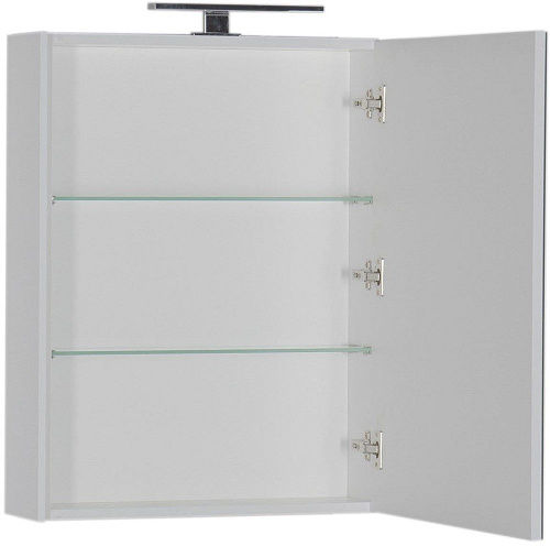 Зеркальный шкаф Aquanet Латина 60 белый 00179942 Зеркальный шкаф Aquanet Латина 60 белый 00179942